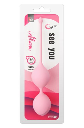 Kjøp Dream Toys See You In Bloom Duo Balls 36mm Pink - Vaginakuler | God pris