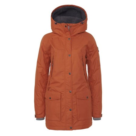 Varg Women's Åre Eco Parka Jacket Women synthetic-lined parkas Orange M