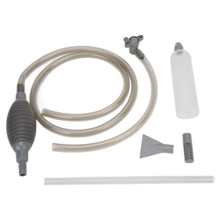 Akvarium Vandskifter Fisketank Langt Mundstykke Hurtig Vandrenser til Vandskift og Filtergrus