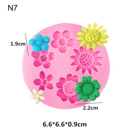 3D Silikon mould Godis Choklad DIY Cake Cookie Cupcake