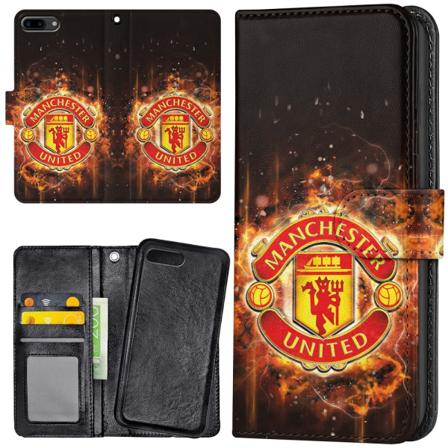 iPhone 7/8 Plus - Lommebok Deksel Manchester United