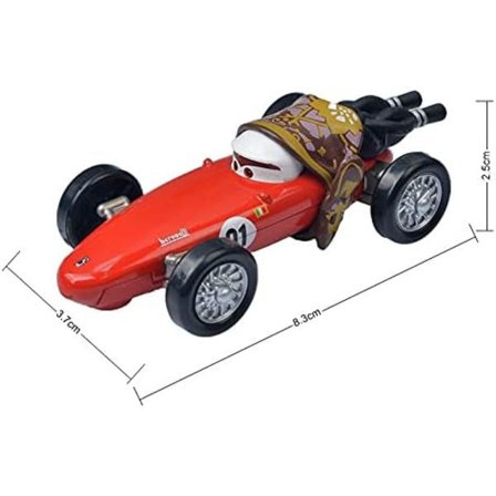 Chick Hicks Politi McQueen Mater Fabulous Hudson Støbt Metal Legering Model Bil Legetøj til Drenge (Farve: Chick Hicks) PL Mother Bernoulli