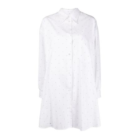 MM6 Maison Margiela Shirt Kjole Hvid, Dame