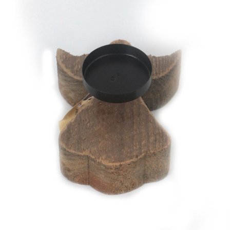 Ljusstake drivved dekoration hem matbord lounge aromaterapi ljusstake atmosfär