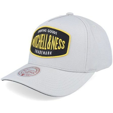 Mitchell & Ness - Grå adjustable Keps - Sporting Pro Crown Grey/Black A-Frame Adjustable @ Hatstore