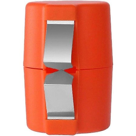 Eggeåpner Eggeskallskjærer Enkelt Eggverktøy Lette Kjøkkentilbehør for Kjøkken Frokost Fjerning av Skallverktøy Oransje Farge