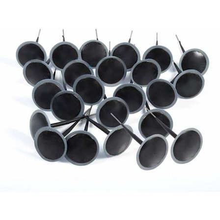 24 kpl Renkaan Paikkauslaastari 5mm, Letkukammio Autorengas Pisto Korjaus Kumi Langallinen Sieni Tulppa Pisto Rengas Pisto