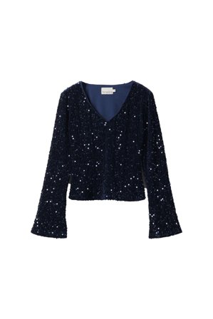 Lucille Top Navy Blue L