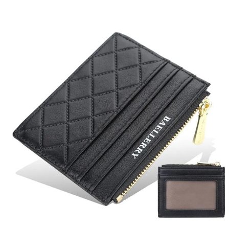 New And Fashion Short Card Bag Women Diamond Checkered Multi Card License Coin Purse Zipper Card Cover Moneyclip