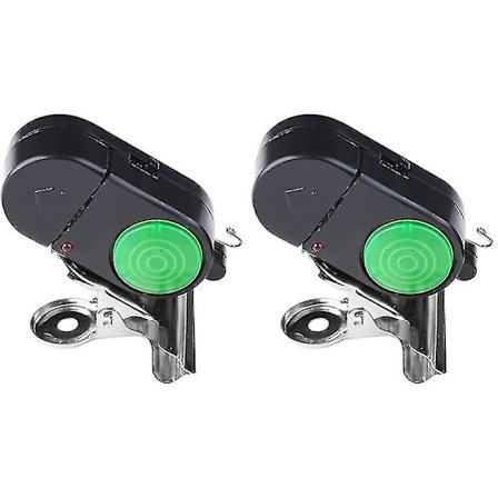 4-pak, Fiskealarm Bidindikator Lydfiskealarm Vandafvisende Batteridrevet Klips På Fiskerstang Natfiskeri Tilbehør