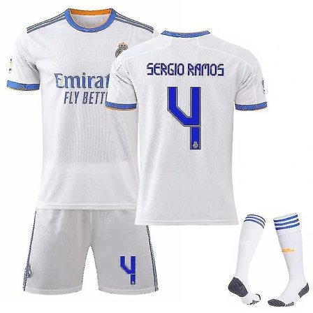 SERGIO RAMOS 4 Real Madrid fotballdrakter v 26(140-150CM)