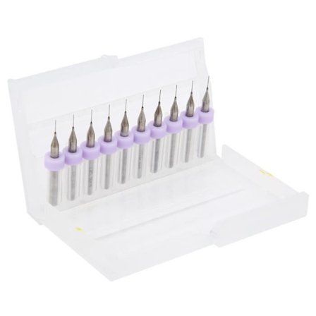 WEI Borrrengöringsmunstycke 10st 0,3mm Tungsten 3D-skrivare