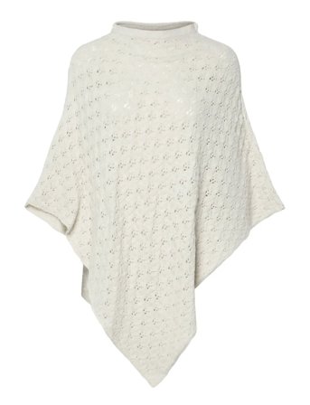 Pcjoelle Poncho Bc Cream Pieces