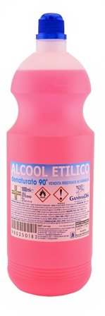 Alcool Etilico Denaturato 90 Gradi 1 Litro