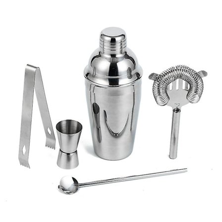5 st 550 ml rostfria cocktailshaker mixer drink bartender martini verktyg bar set kit