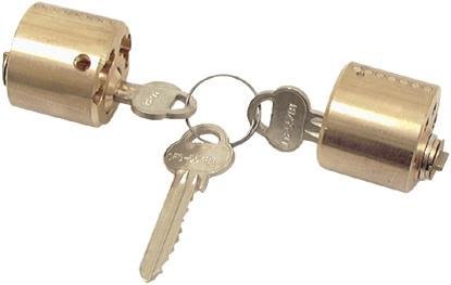 ASSA 712 Låsesylinder med 3 nøkler, dobbelt, Dør- & vindusbeslag