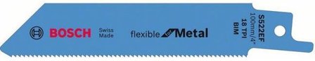 Bosch 2608657721 Flexible for Metal Tigersågblad 2-pack, Såga