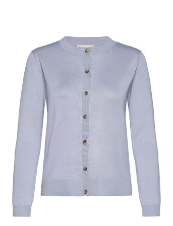 Srmarla Cardigan Knit Strikkegenser Cardigan Blå Soft Rebels