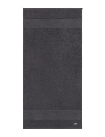 Lacoste Home Llecroco Bath Sheet - Black - 100X150CM