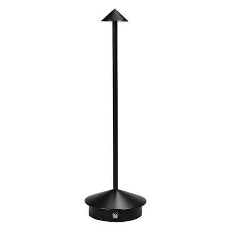 Bærbar LED Bordlampe Touch Kontrol 3 Farver Trinløs Dæmpbar Skrivebordslampe Genopladelig