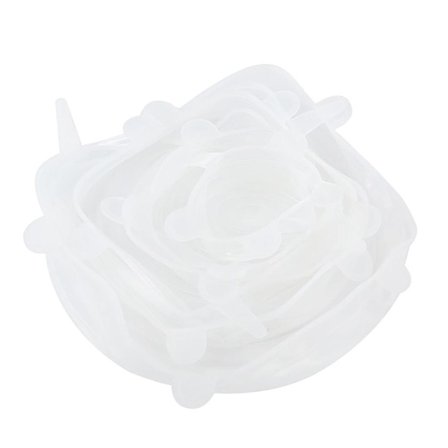 Stretchlock / Universallock i silikon - Set med 6 størrelser