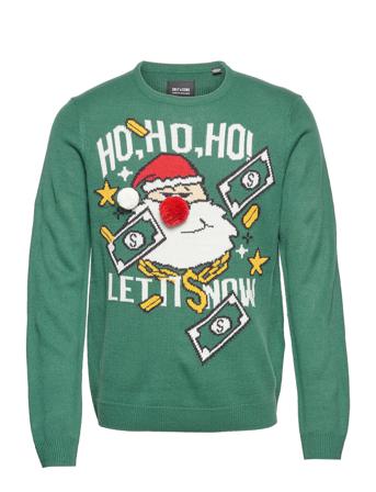 Onsx-Mas Sweet Santer Knit Green ONLY & SONS