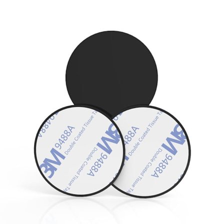 Universaalinen metallilevy (40 mm) matkapuhelimille (matkapuhelimen pidikkeeseen)