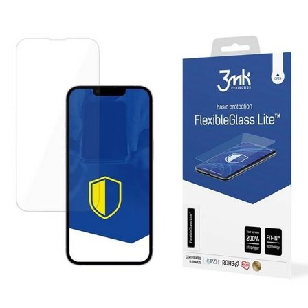 3MK iPhone X Plastfilm Skärmskyd Flexible Lite - Clear