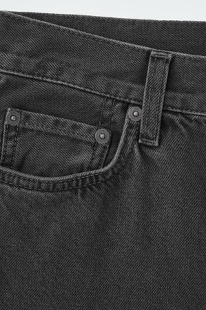 COS Women's Tide Wide-Leg Jeans in Black