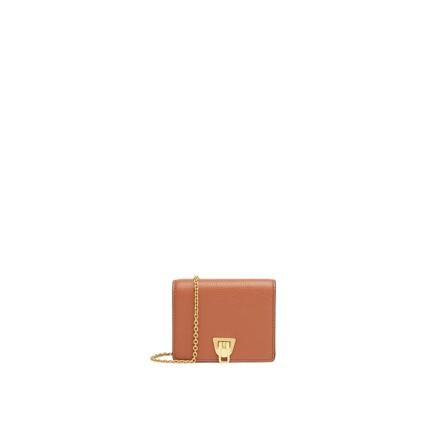 Coccinelle Clutch brun, Dam Axelremsväskor, Dam, Storlek: ONE SIZE