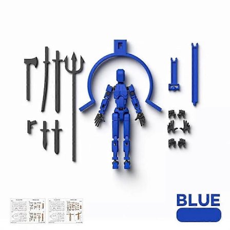 Dummy13 Magnetisk Actionfigur Set, 3D Magnetisk Actionfigur Set