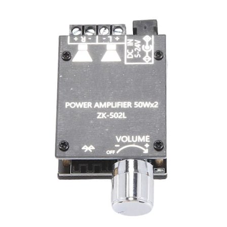 ZK-502MT 502L Bluetooth Forsterkerkort 2x50W Bass Lyd AMP