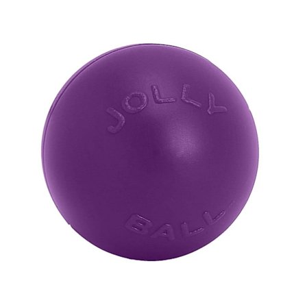 Jolly Pets Push-N-Play Hundboll 14in Lila
