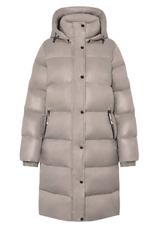 Saki Bea Coat Vinterjackor Dam Grå 36