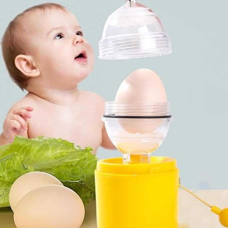 Æggedeler Æggemaskine, Æggepisker Shaker Pisk Hånddrevet Gylden Æggemaskine Æggeblommeblander Køkkenudstyr