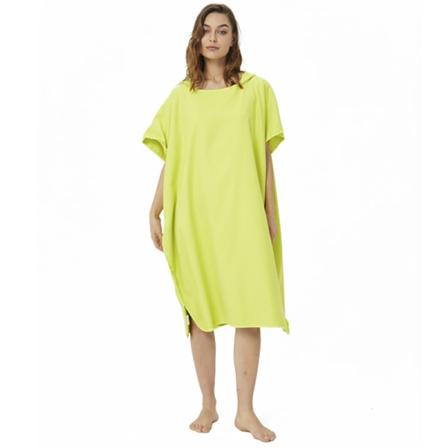 Gul Frukt Grønn Poncho Håndkle, Myk Surf Badekåpe med Hette, Qu