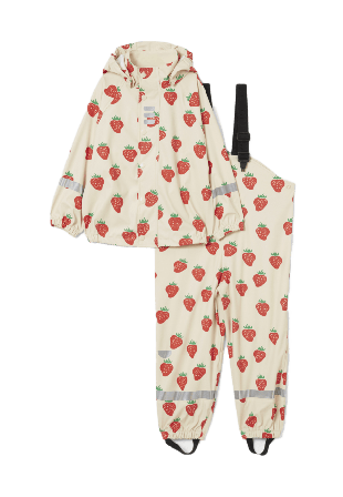 RIKIKI Regnkläder RIVER Ytterplagg Röd 98