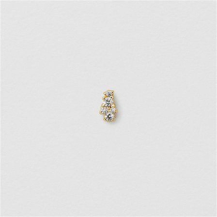 Avery Piercing - 18K GULLBELAGT STERLINGSØLV