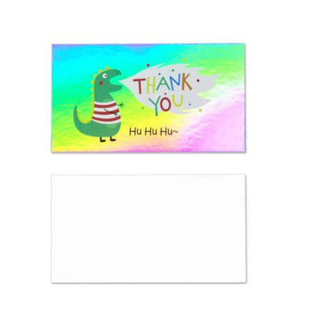 50 st tackkort hälsningsvykort 5 5