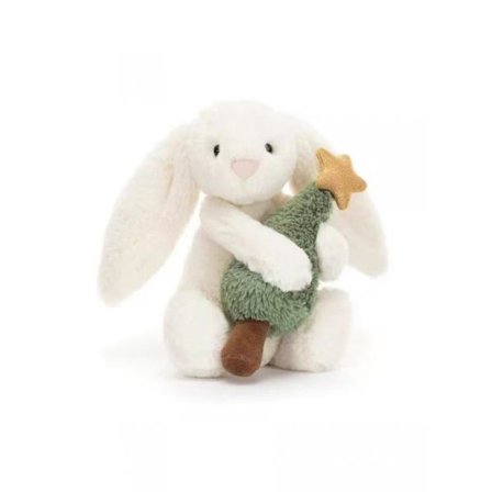 Jellycat Amuseables Juletræ Luksus Kanin Plysdyr, 18 cm | Kanin Plyslegetøj | Klassisk Barnegave Juletræ – max juletræ Christmas tree color{PTK}