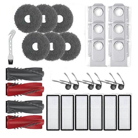 För robotdammsugare Qrevo 5AE/Curv/Curv S5X 5A1 5XC reservdelar för sopmaskin, huvudborste, sidoborste, filter, dammpåse