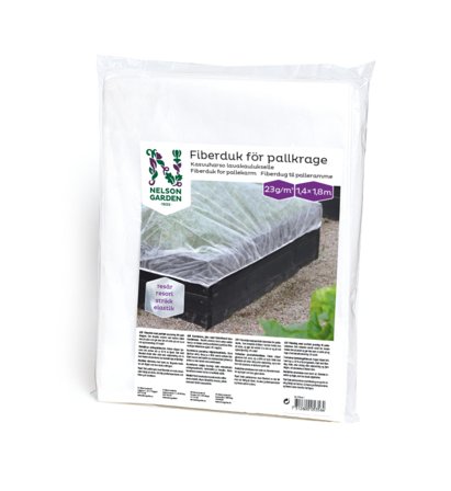 Nelson Garden 5356 Fiberduk pallkrage, 23 g/m², 1,4 x 1,8 m, Avling