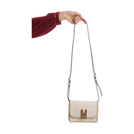 Moschino, Handbags Grijs, Dames, Maat:ONE Size