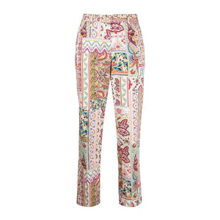 Etro Broek , Beige , Dames , Maat: L
