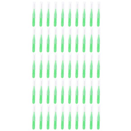 30/40/50/60 stk/eske Tannpirker Dental Interdentalbørste 0,6-1,5 mm Rengjøring Mellom Tennene Munnpleie Kjeveortopedisk I Form Tanntråd