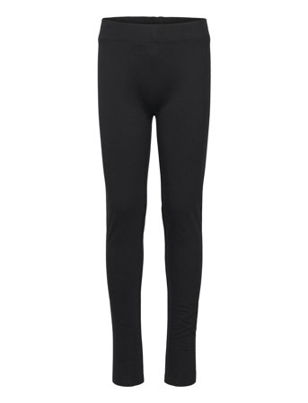 Mango Essential Cotton Leggings - Black - 13-14