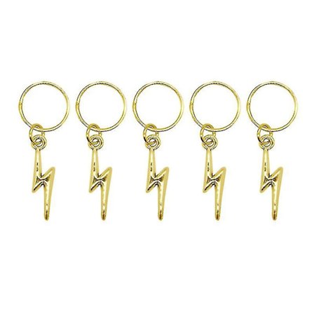 5 stk/pakke Ulike 49 Stiler Smykker Til Hår Flette Dread Dreadlock Perler Klips Mansjetter Ringer Smykker Dreadlock Spenner Tilbehør