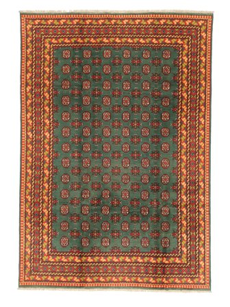 Afghan Fine Rug Oriental Brown/Black (Wool, Afghanistan)