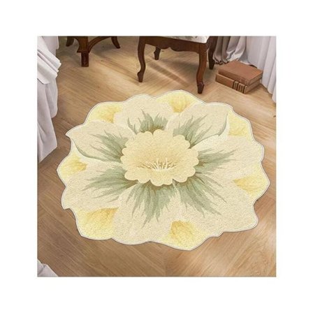 Kashmir Badrumsmatta - Atmosfärisk Blommig Badrumsmatta - Blommig Kudde 60 x 60 Stil 2