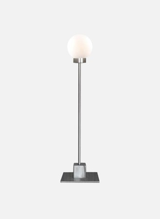 Snowball bordlampe H41 dimbar - stål